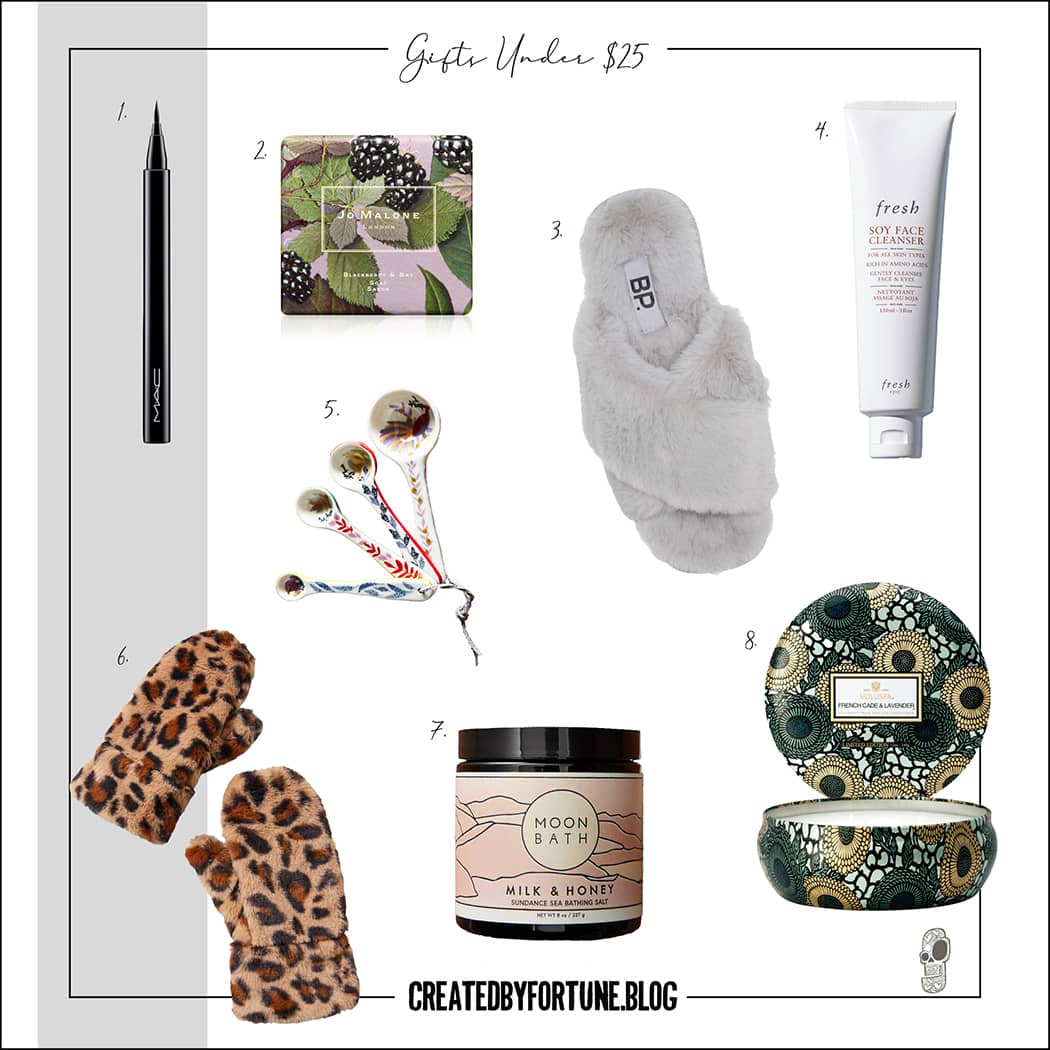 affordable holiday gifts $25