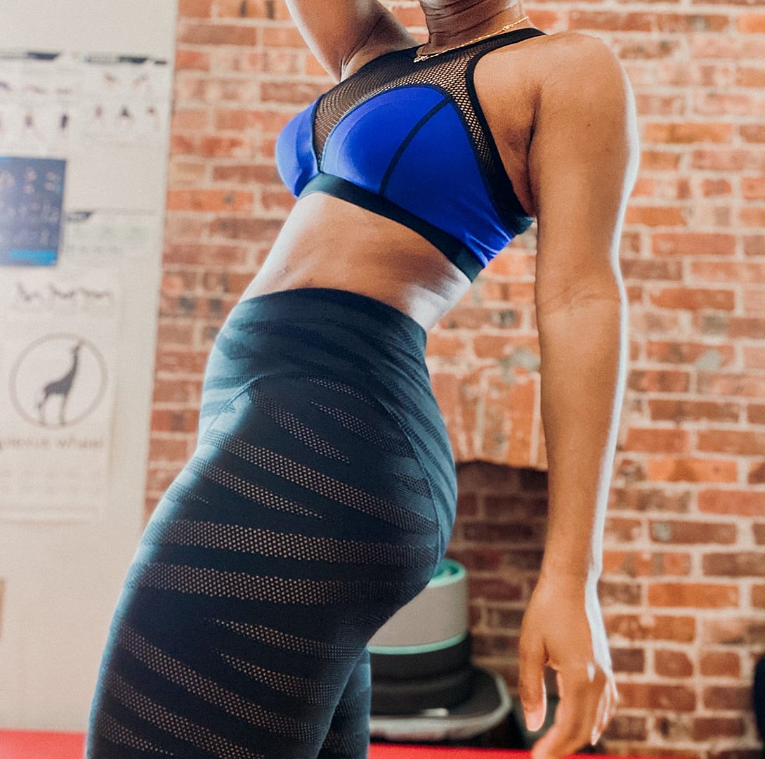 High Waisted French Cut Leggings