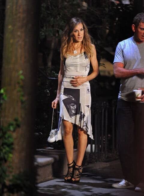 Carrie Bradshaw Newspaper dress
