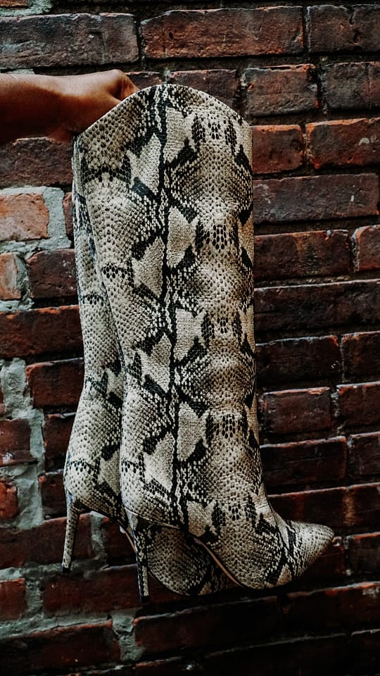 Snakeskin Boots