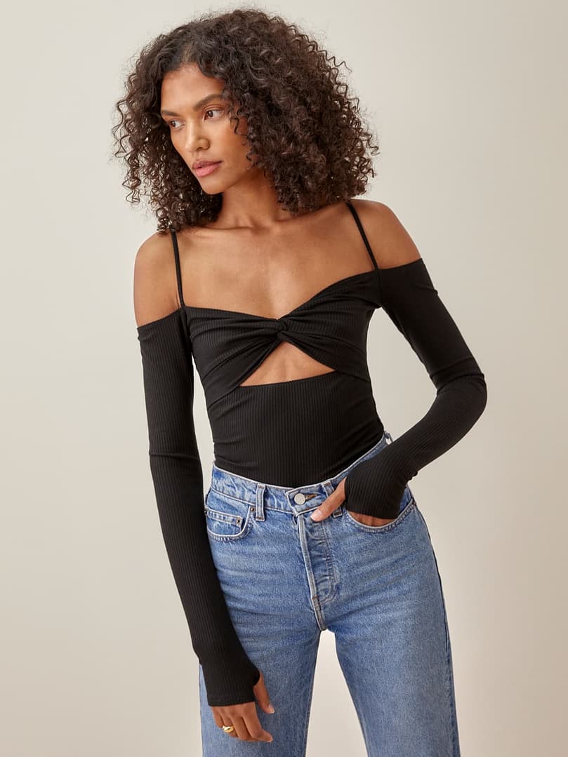 Adagio Cut out Top From Reformation