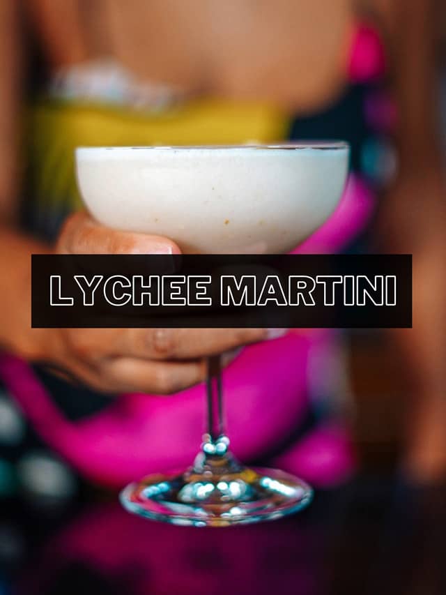 Summer Cocktails: How to Make A Lychee Martini